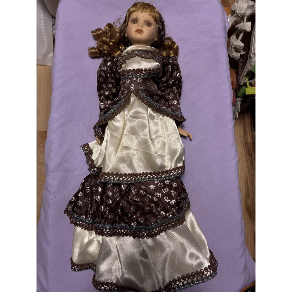 Vintage Ashley Belle Doll 20 Inch Porcelain Doll.